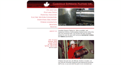 Desktop Screenshot of canadiansuperiorplating.com